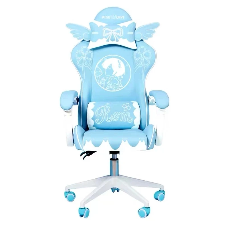 Professional Gaming Chair WCG Computer Chair LOL Internet Cafe Sports Racing Chair Female Anchor Live Broadcast Rotatable Chair
Professional Gaming Chair WCG Computer Chair LOL Internet Cafe Sports Racing Chair Female Anchor Live Broadcast Rotatable Chair