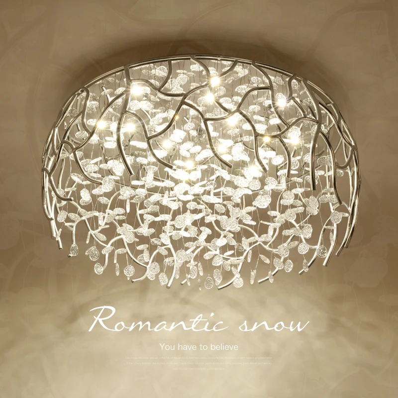 Фото Светодиодная потолочная лампа для гостиной Круглый минималистичный Современный