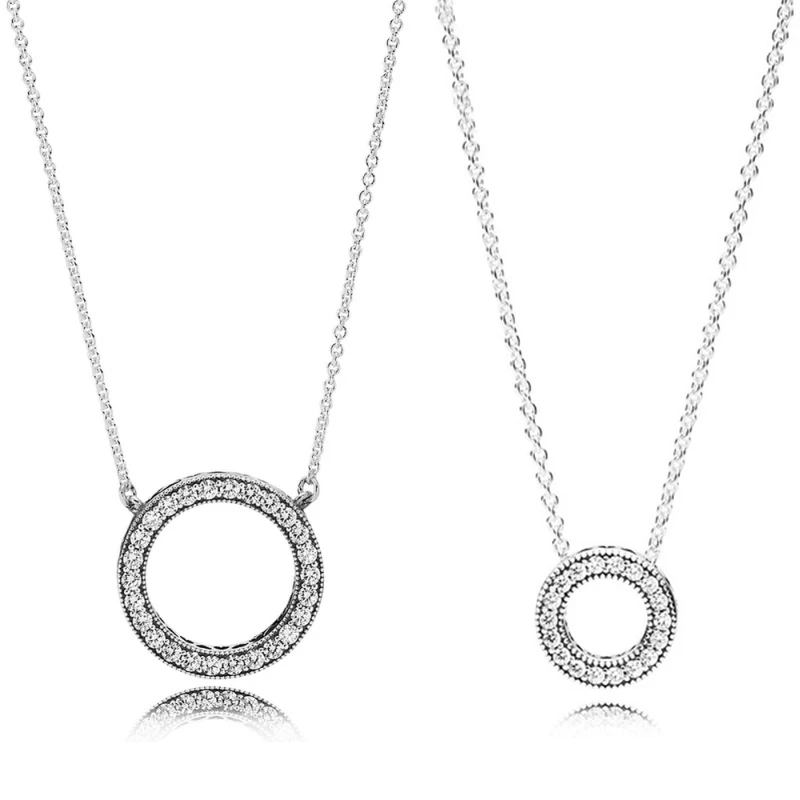 2 Size Clear CZ Hollow Round Pendant Choker Hearts Statement Necklaces for Women 925 Sterling Silver Chain Necklaces Jewelry
2 Size Clear CZ Hollow Round Pendant Choker Hearts Statement Necklaces for Women 925 Sterling Silver Chain Necklaces Jewelry