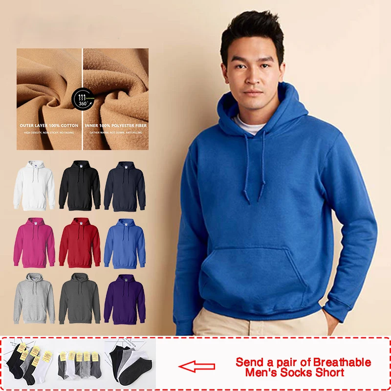 2019 Autumn/Winter Basic Male Hoodies Plus velvet Thick Large Size Sweatshirt Hoodie harajuku Casual men sweatshirts men hoodies
2019 Autumn/Winter Basic Male Hoodies Plus velvet Thick Large Size Sweatshirt Hoodie harajuku Casual men sweatshirts men hoodies