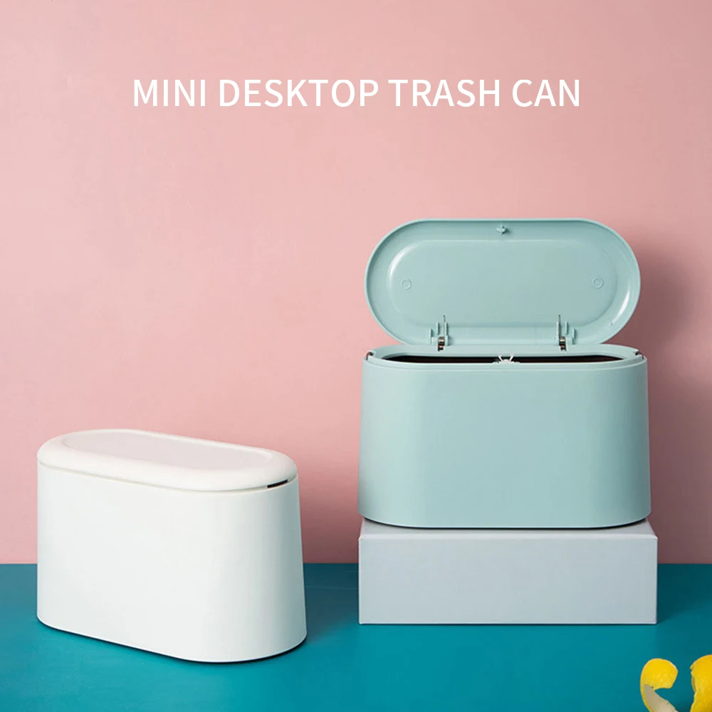 Mini Trash Can Household Garbage Basket With Lid Storage Paper Bucket Double Layer Container Table Cleaning Desktop Organizer
Mini Trash Can Household Garbage Basket With Lid Storage Paper Bucket Double Layer Container Table Cleaning Desktop Organizer