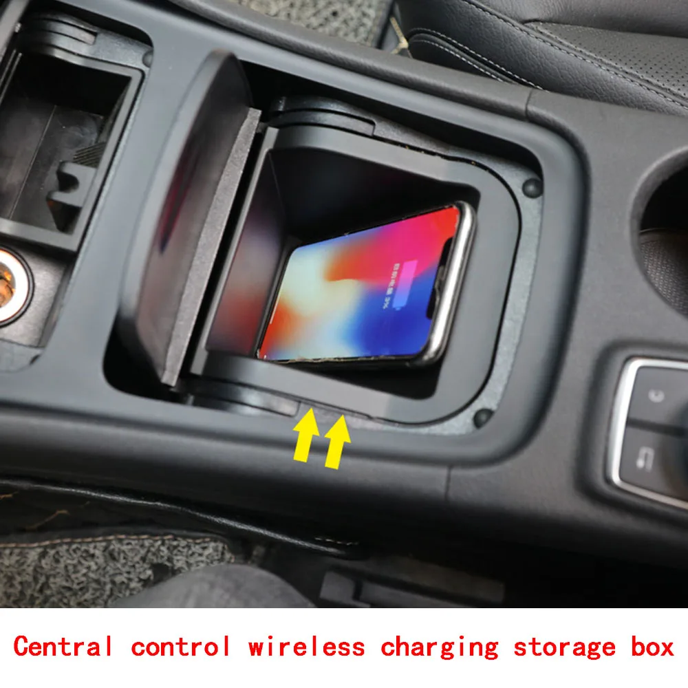 Suitable for Mercedes-Benz GLA200 central control armrest storage box wireless charger modified storage box supplies
Suitable for Mercedes-Benz GLA200 central control armrest storage box wireless charger modified storage box supplies