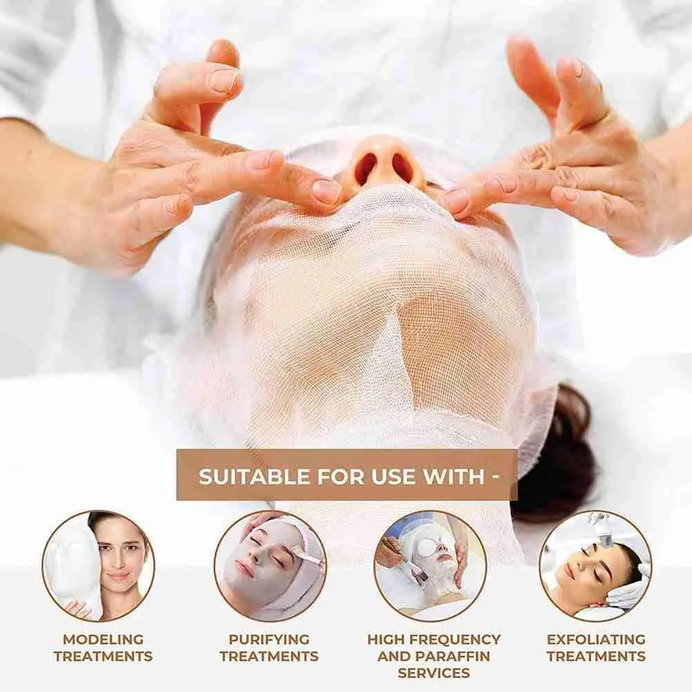 100 Sheets Of Beauty Seaweed Gauze DIY Manual Moisturizing Mask Cloth Lock Water Disposable Face Gauze For Use In Beauty Sa L6A2
100 Sheets Of Beauty Seaweed Gauze DIY Manual Moisturizing Mask Cloth Lock Water Disposable Face Gauze For Use In Beauty Sa L6A2