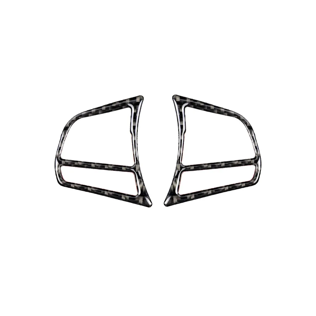 2pcs Car Interior Steering Wheel Button Frame Cover Trim Carbon Fiber Sticker Decor For BMW F20 F21 F30 F32 F34 Parts Durable
2pcs Car Interior Steering Wheel Button Frame Cover Trim Carbon Fiber Sticker Decor For BMW F20 F21 F30 F32 F34 Parts Durable