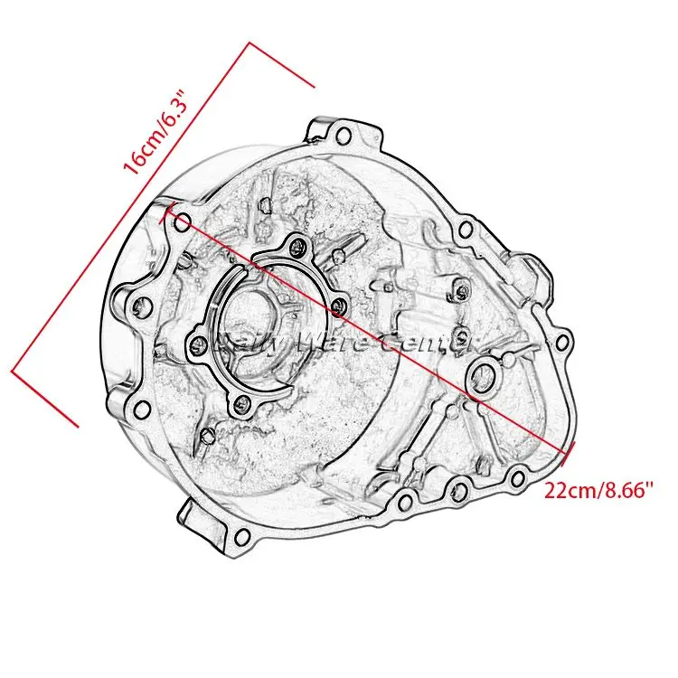 Aluminum Motorcycle Left Crankcase Stator Engine Cover For Kawasaki Ninja ZX9R ZX-9R 1998-2003 99 00 01 02 Motorbike Parts New
Aluminum Motorcycle Left Crankcase Stator Engine Cover For Kawasaki Ninja ZX9R ZX-9R 1998-2003 99 00 01 02 Motorbike Parts New