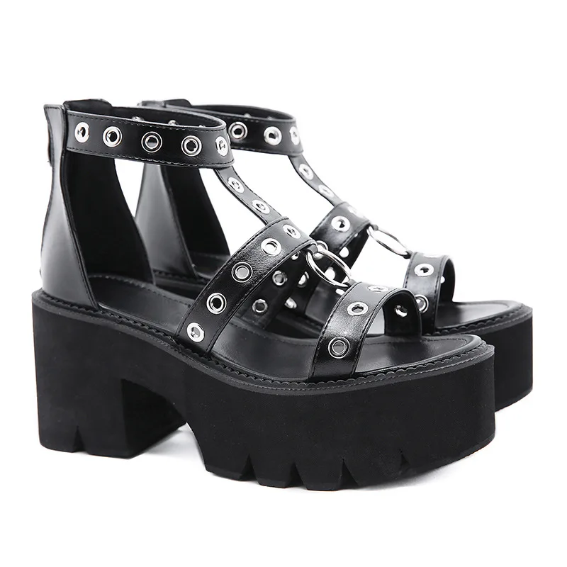 Sexy 2021 New Rivets Women Ankle Strap Block Heel Sandals Ladies Strap Platform Shoes on Summer Comfortable Gladiator Shoes Lady
Sexy 2021 New Rivets Women Ankle Strap Block Heel Sandals Ladies Strap Platform Shoes on Summer Comfortable Gladiator Shoes Lady