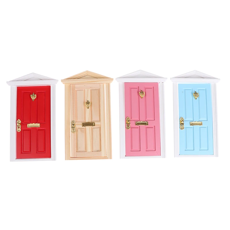 1/12 Dollhouse Miniature Wooden Steepletop Door with Hardware for DIY Furniture Toy Doll House Accessories
1/12 Dollhouse Miniature Wooden Steepletop Door with Hardware for DIY Furniture Toy Doll House Accessories