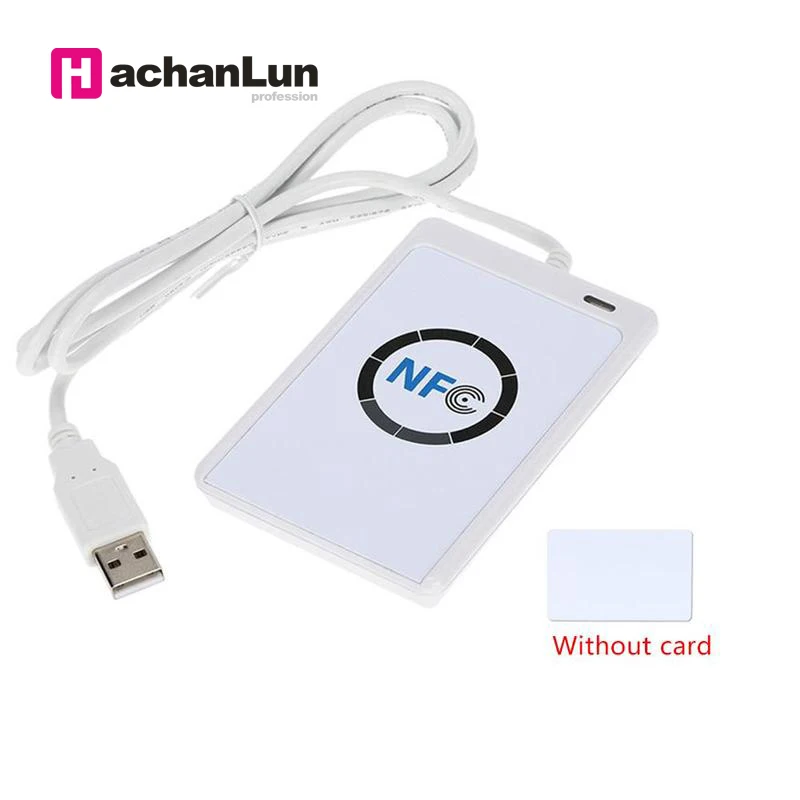 ACR122U RFID access card reader duplicator 13.56MHZ NFC support ISO / IEC18092 smart chip card crack writer
ACR122U RFID access card reader duplicator 13.56MHZ NFC support ISO / IEC18092 smart chip card crack writer