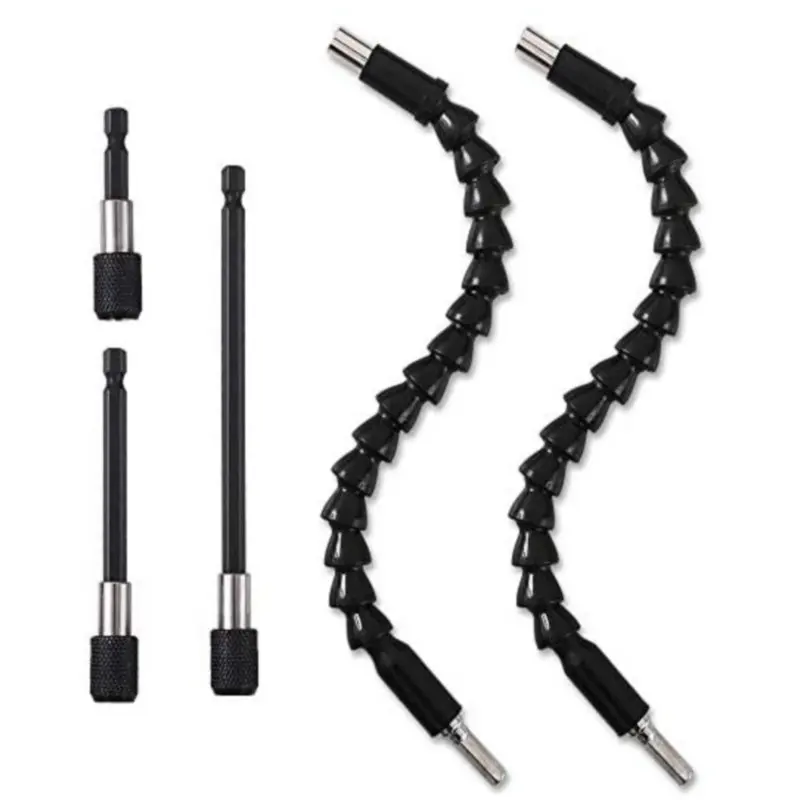 Набор удлинителей для сверл 1/4 дюйма, 2 удлинителя гибкое сверло, 3 быстросменных магнитных Отвертки
Набор удлинителей для сверл 1/4 дюйма, 2 удлинителя гибкое сверло, 3 быстросменных магнитных Отвертки