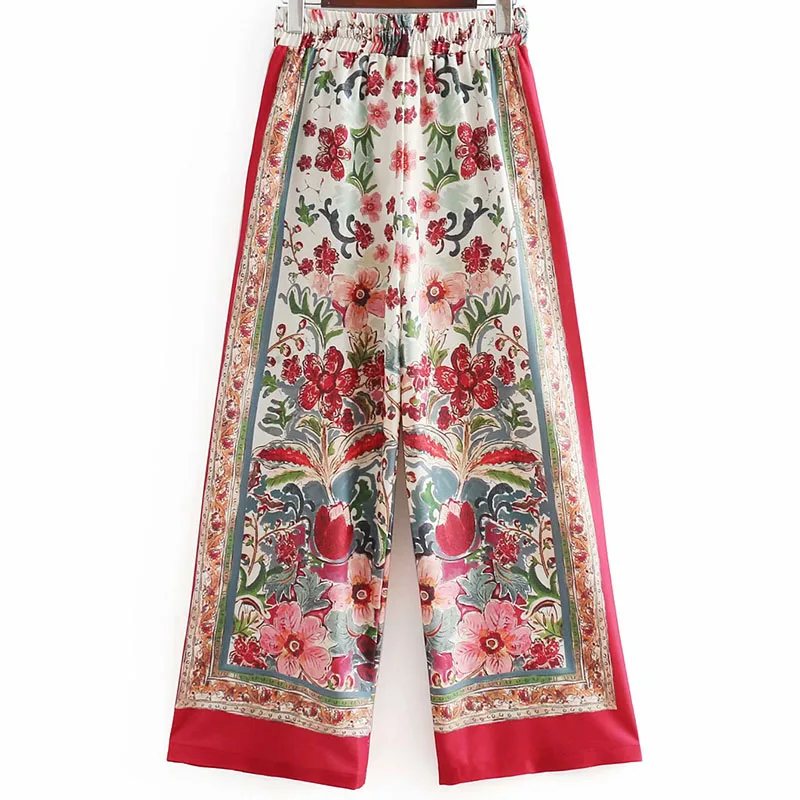 Conjunto de 2 piezas de estilo retro para mujer, de estilo europeo chaqueta con estampado de flores, informal, para vacacio 
Conjunto de 2 piezas de estilo retro para mujer, de estilo europeo chaqueta con estampado de flores, informal, para vacacio