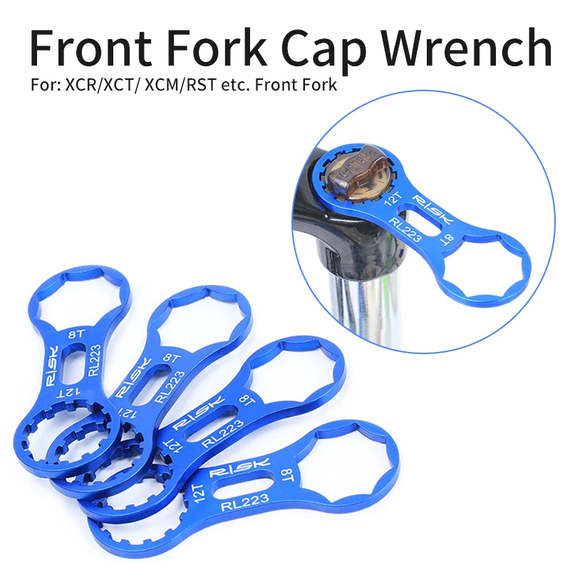 Bicycle 8T 12T Wrench for Suntour XCM XCR XCT RST Fork Removal Tool MTB Bike Front Fork Shock Absorber Repair Tool
Bicycle 8T 12T Wrench for Suntour XCM XCR XCT RST Fork Removal Tool MTB Bike Front Fork Shock Absorber Repair Tool
