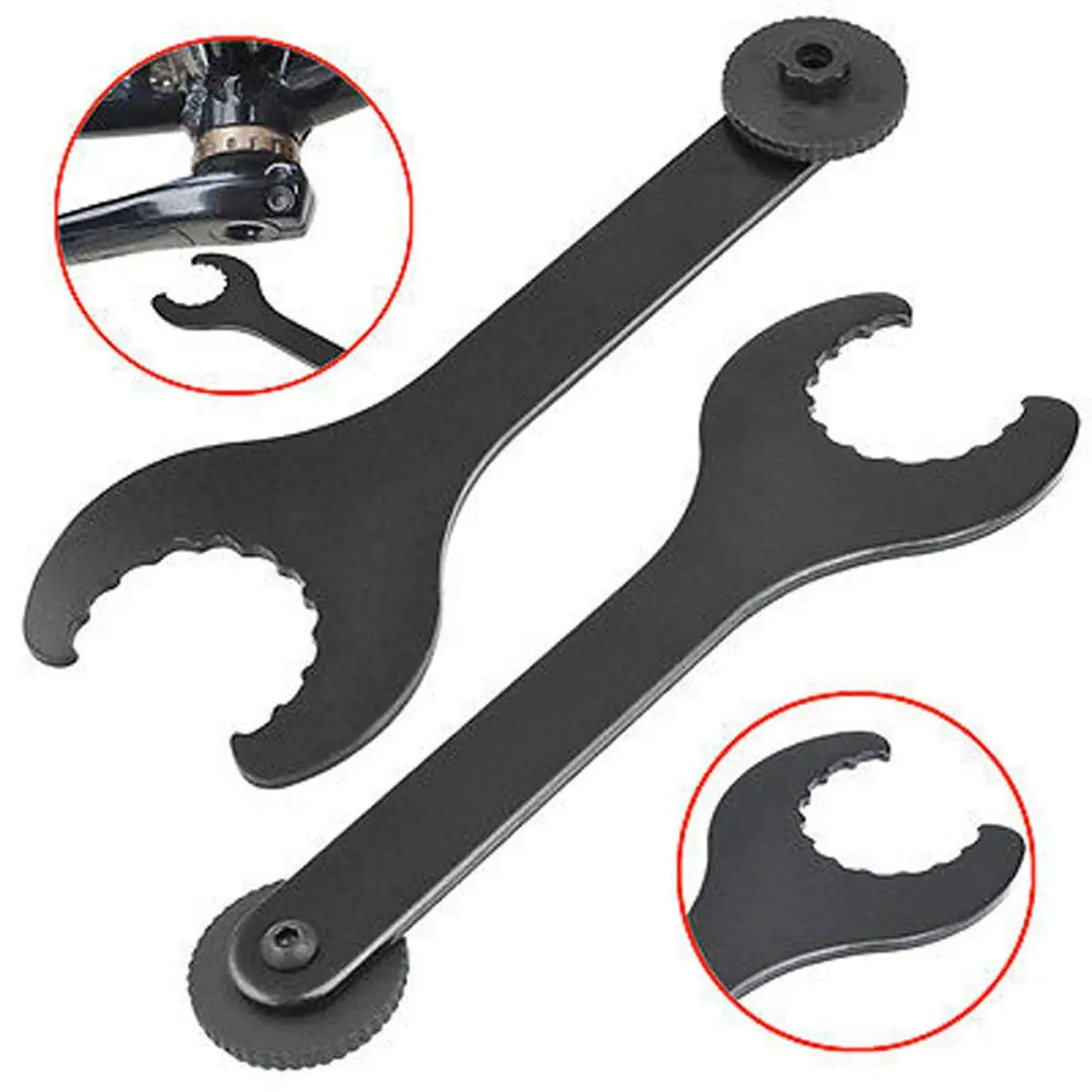 Bicycle Install Spanner Integrated Bottom Bracket Disassembly and Assembly Wrench Wrench Repair Mountain Bike Removal Tool
Bicycle Install Spanner Integrated Bottom Bracket Disassembly and Assembly Wrench Wrench Repair Mountain Bike Removal Tool