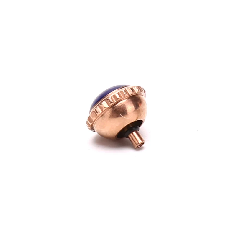 3PCS 6/6.5/7 Steel Watch Crown Watch Push Button Blue Crystal Watch Accessories 
3PCS 6/6.5/7 Steel Watch Crown Watch Push Button Blue Crystal Watch Accessories