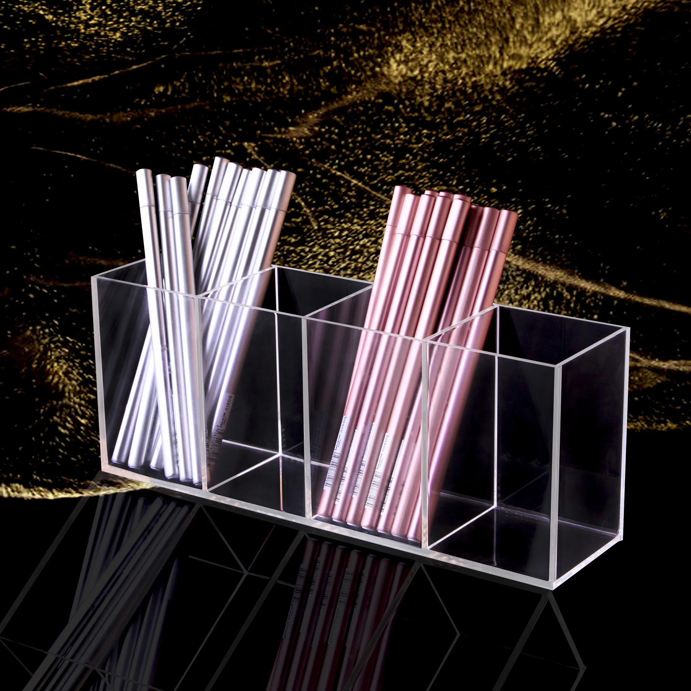 Acrylic High Quality Pen Hoder Pen Display Case Office School Storage Case Desk Pen Pencil Organizer
Acrylic High Quality Pen Hoder Pen Display Case Office School Storage Case Desk Pen Pencil Organizer
