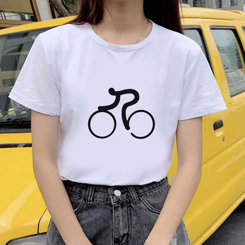 2021 Summer Women T-shirt Bicycle Theme Printed Tshirts Casual Tops Tee Vintage Vogue Girl Ullzang Mujer_T-Shirt
2021 Summer Women T-shirt Bicycle Theme Printed Tshirts Casual Tops Tee Vintage Vogue Girl Ullzang Mujer_T-Shirt