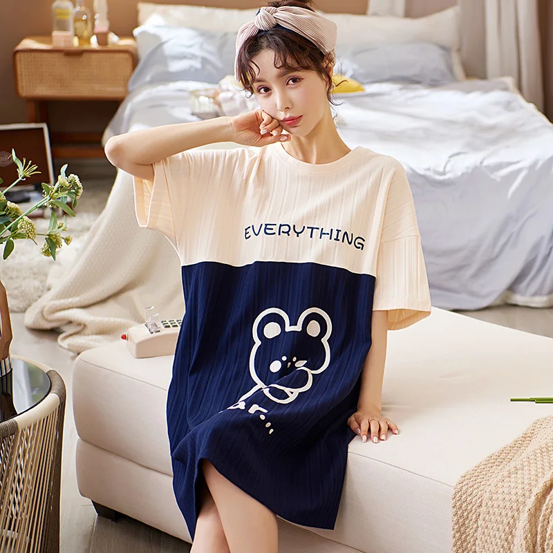 Ночная рубашка для женщин, летние хлопковые футболки с короткими рукавами для мальчиков; На тонком 2021new; Сезон весна-осень; Сапоги до середин...
Ночная рубашка для женщин, летние хлопковые футболки с короткими рукавами для мальчиков; На тонком 2021new; Сезон весна-осень; Сапоги до середин...