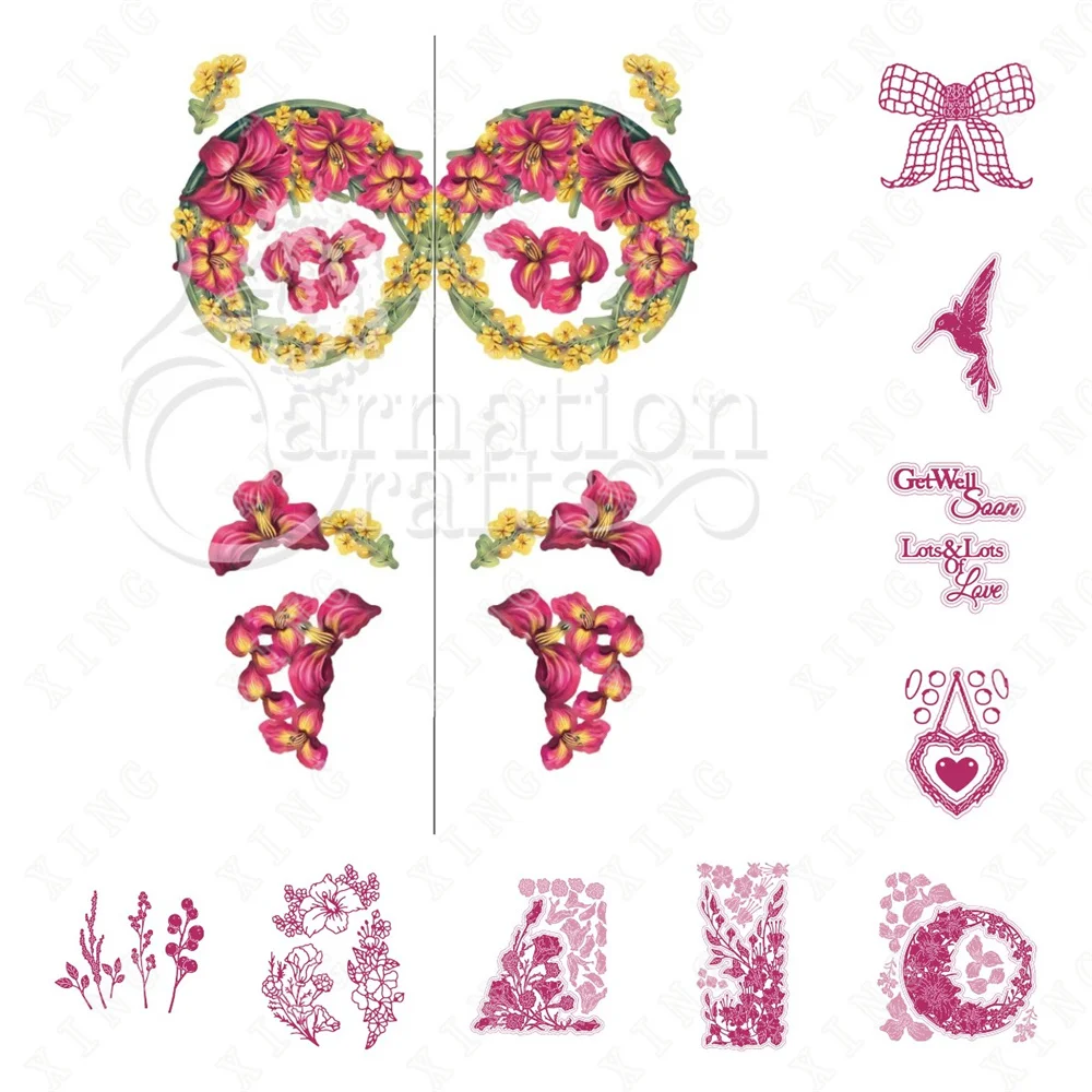 New Love Netted Bow Berries Daylilies Metal Cutting Dies Diy Scrapbooking Photo Album Decorative Embossing Papercard Crafts Die
New Love Netted Bow Berries Daylilies Metal Cutting Dies Diy Scrapbooking Photo Album Decorative Embossing Papercard Crafts Die