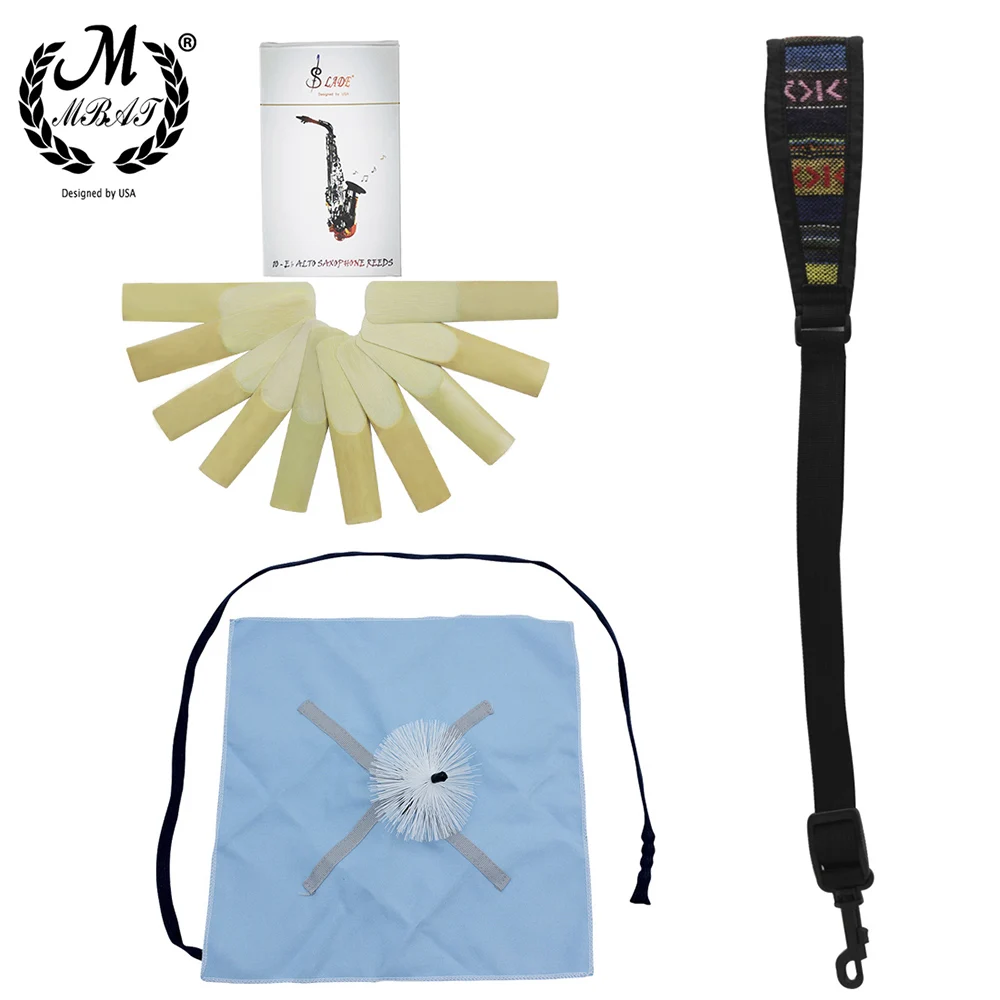 M MBAT 3 Pieces Saxophone Care Kit Sax Reed Brush Elastic Cotton Strap Cleaning Cloth With Brush Tool Music Instrument Accessory
M MBAT 3 Pieces Saxophone Care Kit Sax Reed Brush Elastic Cotton Strap Cleaning Cloth With Brush Tool Music Instrument Accessory