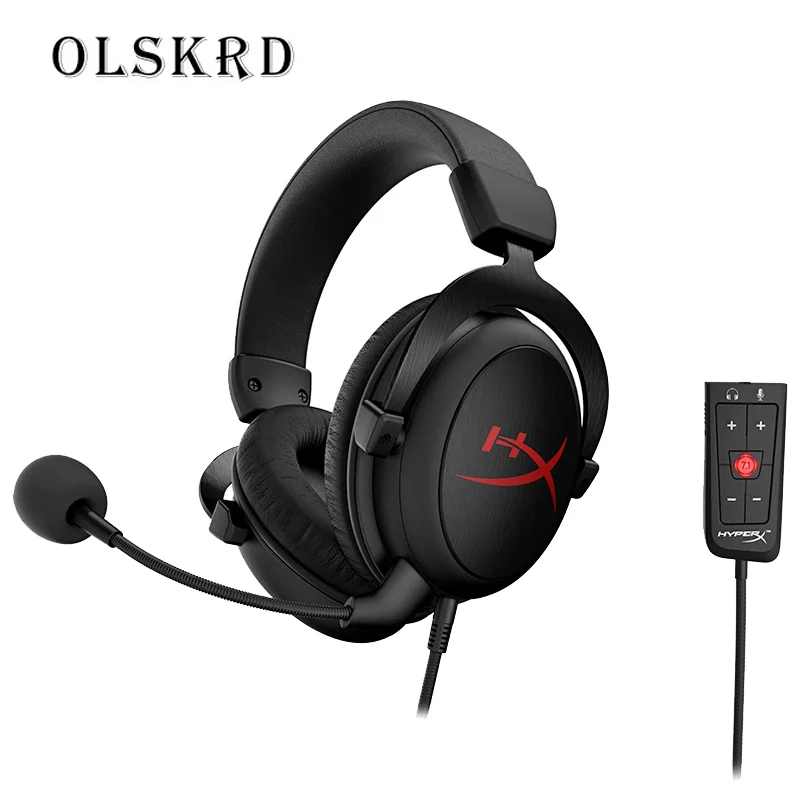Игровая гарнитура Kingston HyperX Cloud Core + AMP 7 1 с микрофоном профессиональные наушники