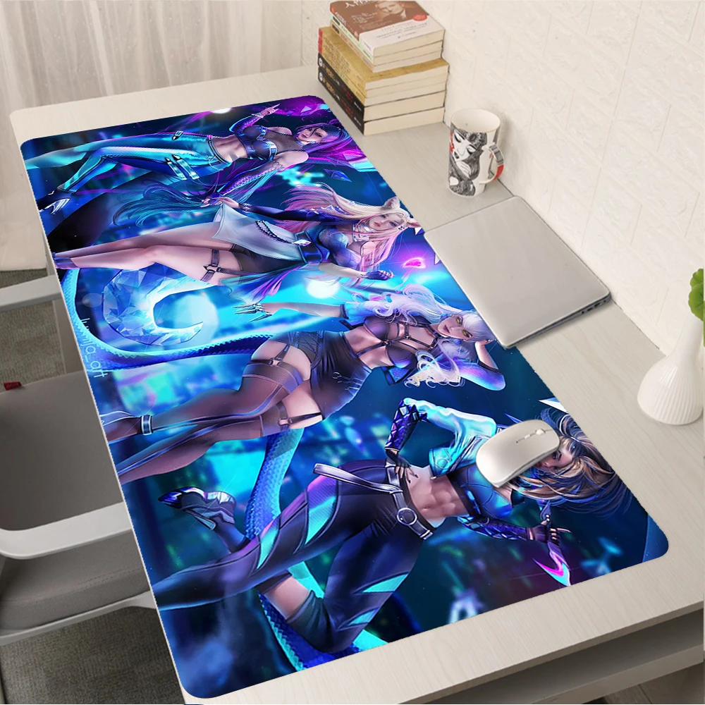 LOL KDA ALL OUT K/DA Mouse Pad Pure Simple Whole Black Mousepad Gamer Gaming Mousepad for Desk Tablet PC Notebook Table Mouse
LOL KDA ALL OUT K/DA Mouse Pad Pure Simple Whole Black Mousepad Gamer Gaming Mousepad for Desk Tablet PC Notebook Table Mouse