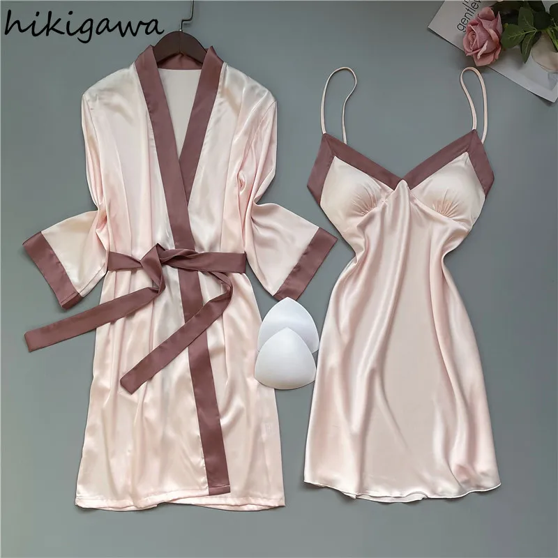 Женская пижама Hikigawa, комплект летней сексуальной ночной одежды на бретельках, с длинным рукавом, на шнуровке, японский халат, комплекты 2021, д...
Женская пижама Hikigawa, комплект летней сексуальной ночной одежды на бретельках, с длинным рукавом, на шнуровке, японский халат, комплекты 2021, д...