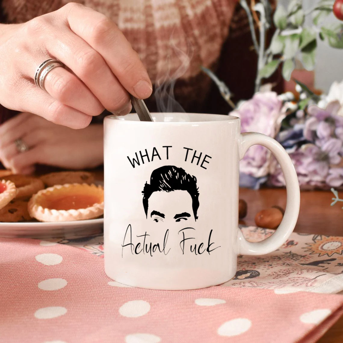 What The Actual F Mug Funny David Rose Mugs Schitts Tv Show Creek Coffe Cup Humor Tea Mug 11oz Coffe Mug Idea Gift
What The Actual F Mug Funny David Rose Mugs Schitts Tv Show Creek Coffe Cup Humor Tea Mug 11oz Coffe Mug Idea Gift