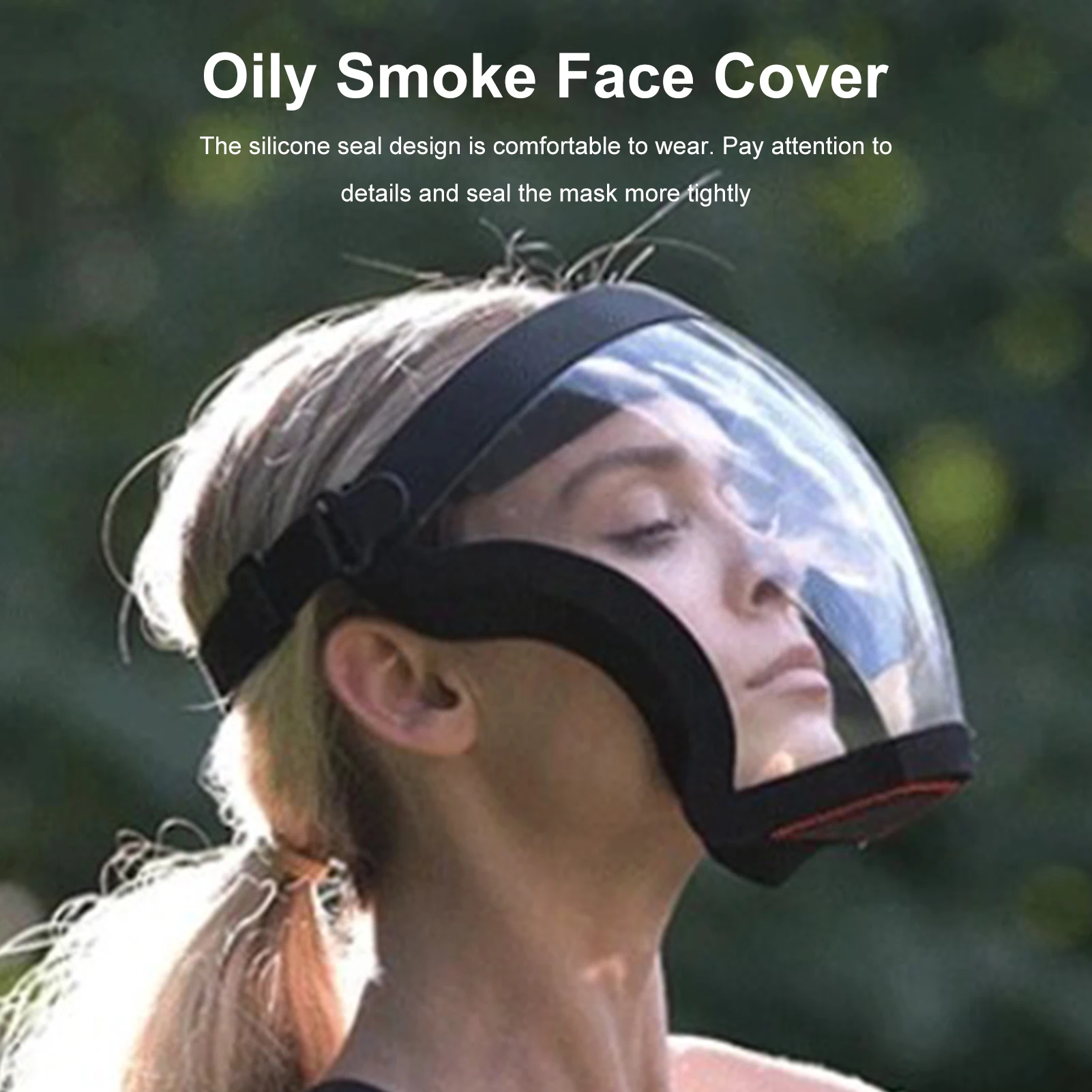 Kitchen Tools Silicone Smoke Face Cover Oil-Proof Eye Facial Shield Oil-splash Proof Mask Protection Cover Accessories Gagets
Kitchen Tools Silicone Smoke Face Cover Oil-Proof Eye Facial Shield Oil-splash Proof Mask Protection Cover Accessories Gagets