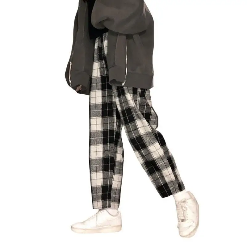 dropshipping Harajuku Plaid Pants For Women Trousers 2020 Streetwear Woman Harem Pants Autumn Ladies Causal Pants Plus Size
dropshipping Harajuku Plaid Pants For Women Trousers 2020 Streetwear Woman Harem Pants Autumn Ladies Causal Pants Plus Size