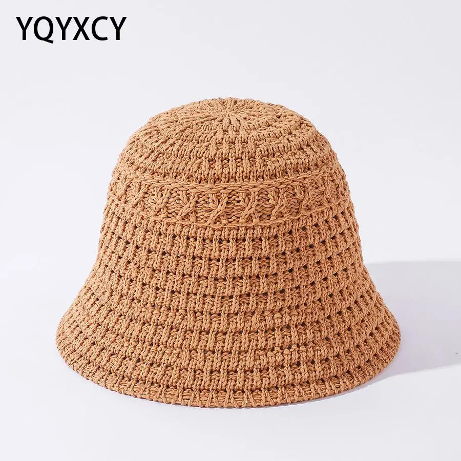 YQYXCY Bucket Hat Women Summer Spring Hollow Solid Color Breathable Sunshade Outdoor Fisherman Cap Vintage Korean New 2021
YQYXCY Bucket Hat Women Summer Spring Hollow Solid Color Breathable Sunshade Outdoor Fisherman Cap Vintage Korean New 2021