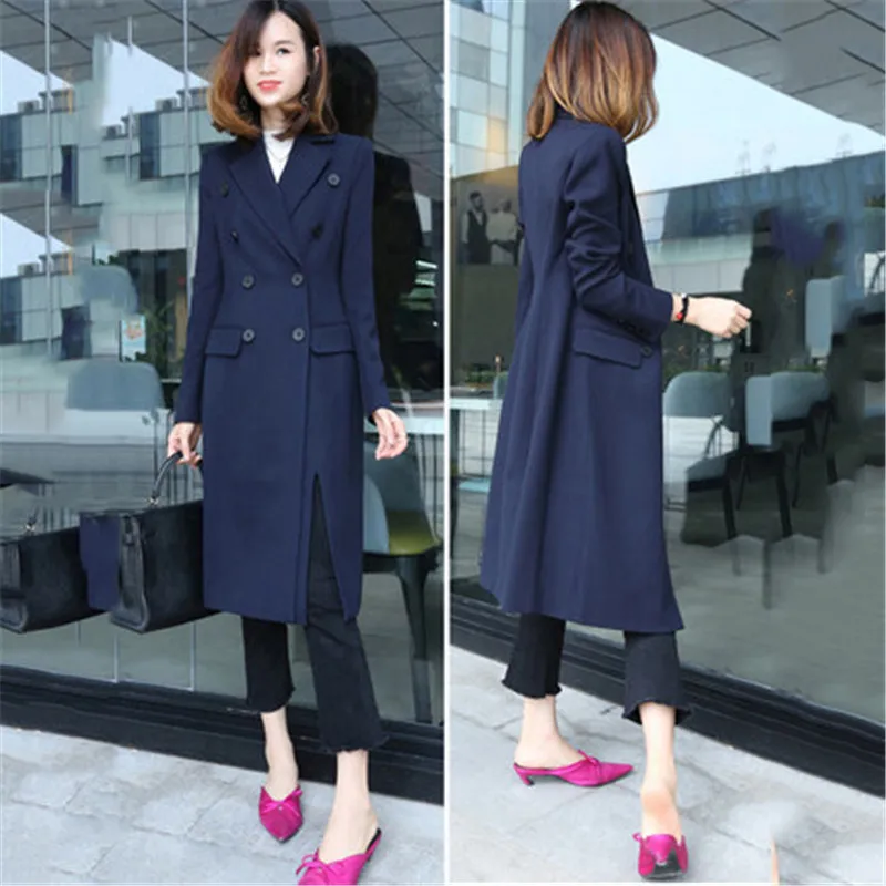 Vogue Windbreaker Women Korean Spring Autumn Coat Nice Pop Casual Slim Long Blazers Suit Jacket Female Overcoats Nice
Vogue Windbreaker Women Korean Spring Autumn Coat Nice Pop Casual Slim Long Blazers Suit Jacket Female Overcoats Nice