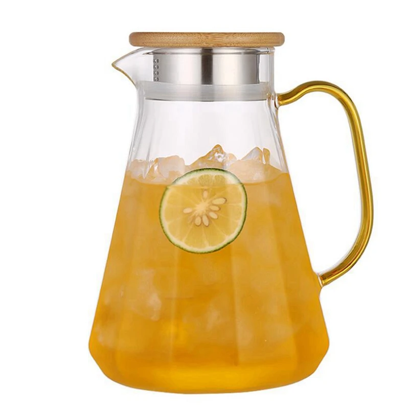 Diamond Shape Glass Cold Kettle Transparent Teapot Set Heat Resistant Water Bottle Jar with Handle Household Pitchers
Diamond Shape Glass Cold Kettle Transparent Teapot Set Heat Resistant Water Bottle Jar with Handle Household Pitchers