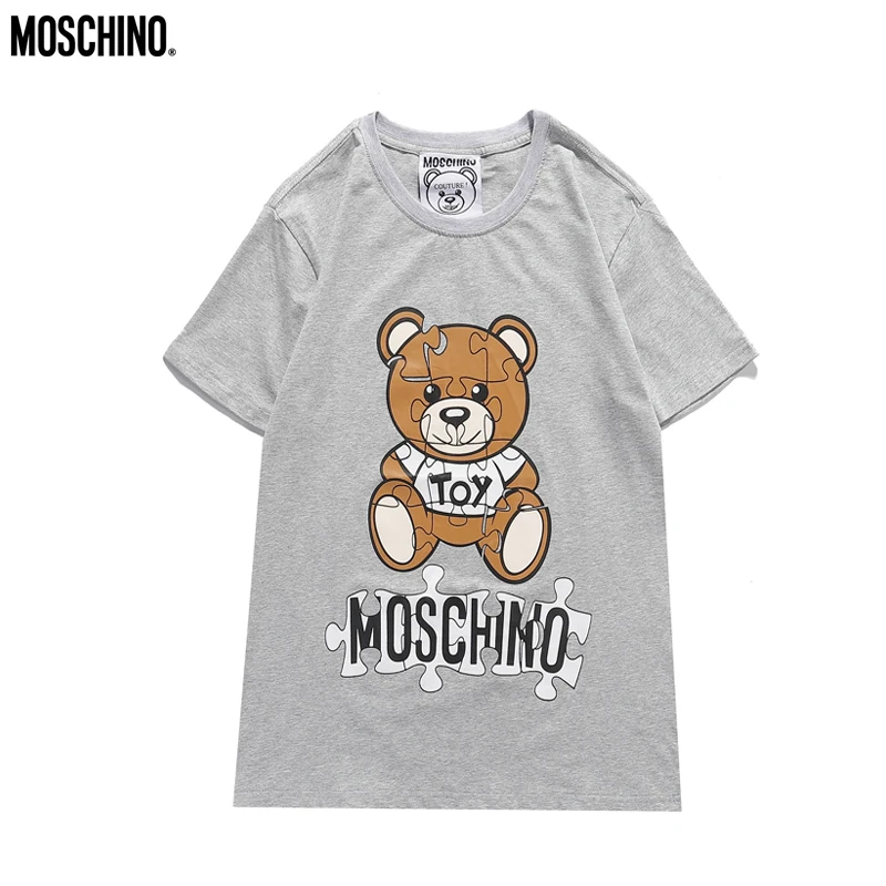 2021 Moschino Women Men T-Shirts Puzzle Bear Imprint Shirts Casual Cotton Short Sleeve Tops MOSCHINO O-Neck Cloth for Couples
2021 Moschino Women Men T-Shirts Puzzle Bear Imprint Shirts Casual Cotton Short Sleeve Tops MOSCHINO O-Neck Cloth for Couples