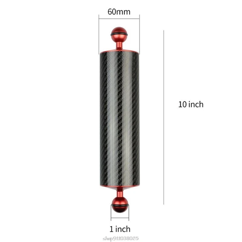 60mm Carbon Fiber Float Buoyancy Aquatic Arm Dual Ball Floating Arm Camera Underwater Diving Tray Photography Accessory D28 20
60mm Carbon Fiber Float Buoyancy Aquatic Arm Dual Ball Floating Arm Camera Underwater Diving Tray Photography Accessory D28 20