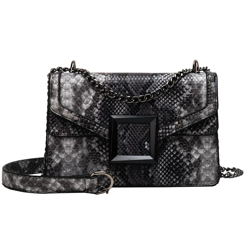 Snakeskin pattern small bag female 2020 new trendy Korean fashion chain female bag messenger bag shoulder bag
Snakeskin pattern small bag female 2020 new trendy Korean fashion chain female bag messenger bag shoulder bag