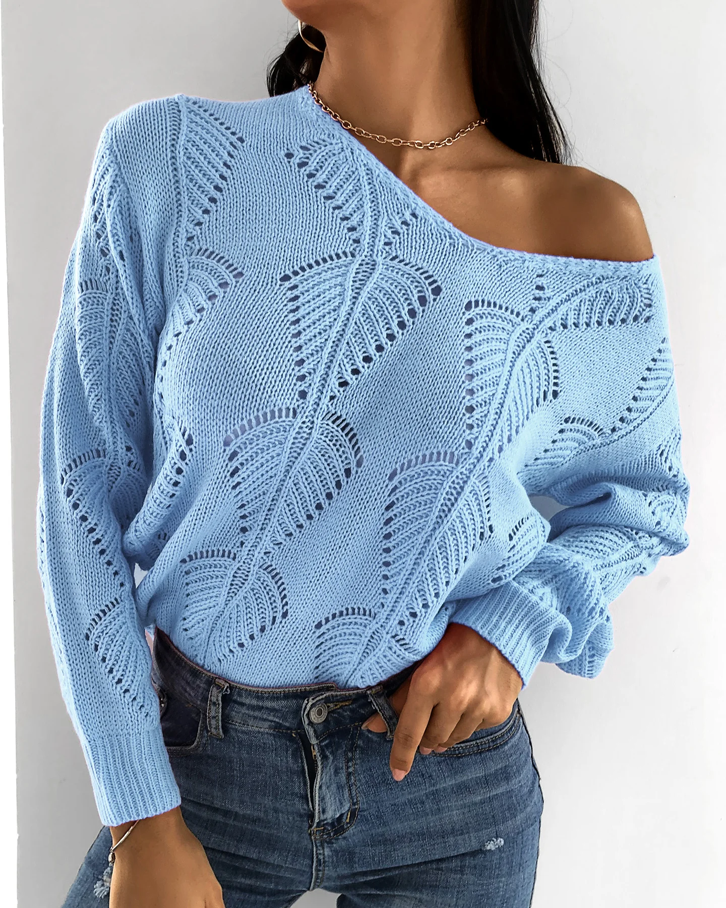2021 Female Autumn 2021 Autumn Women's Sweater Hollow Out Plain Casual Long Sleeve Top V Neck Knited Jumper Plus Size
2021 Female Autumn 2021 Autumn Women's Sweater Hollow Out Plain Casual Long Sleeve Top V Neck Knited Jumper Plus Size