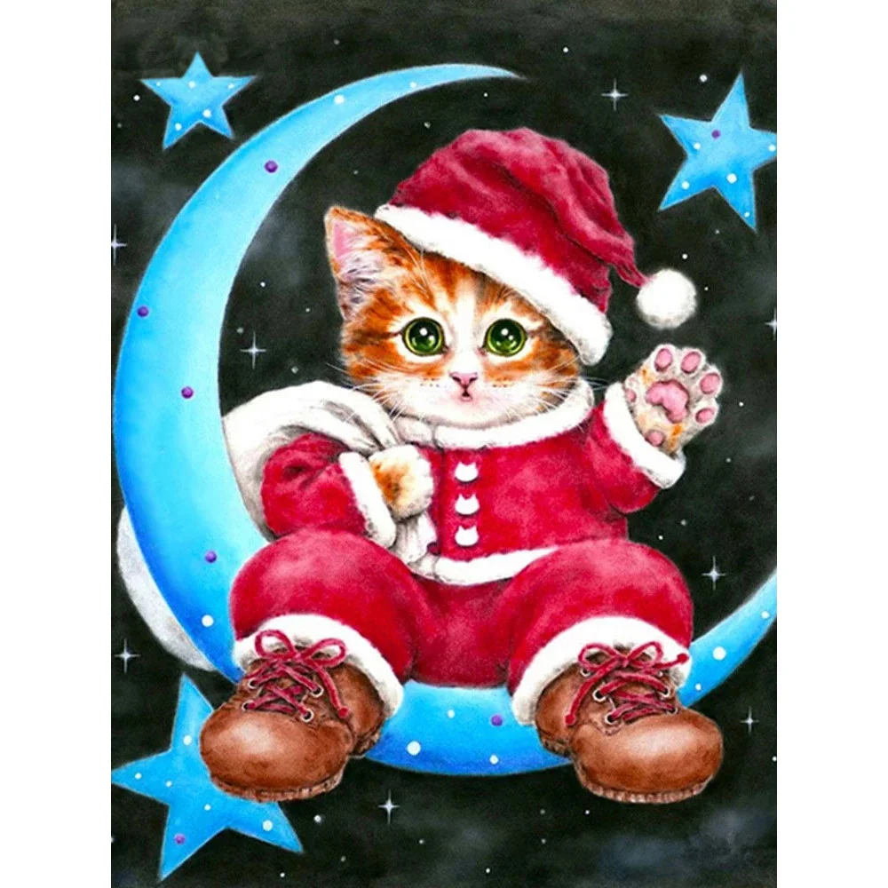 5d Diamond Painting Christmas Full Square Round Cross Stitch Diamond Embroidery Cat Mosaic Sale Handmade Gift Home Decor
5d Diamond Painting Christmas Full Square Round Cross Stitch Diamond Embroidery Cat Mosaic Sale Handmade Gift Home Decor