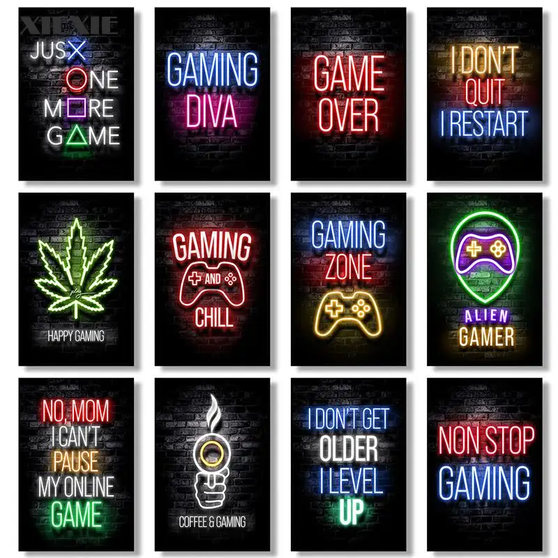 Sleep Game Repeat Gaming Wall Art Poster Prints Gamer Canvas Painting Gamepad Picture for Kids Boys Room Decorative Playroom
Sleep Game Repeat Gaming Wall Art Poster Prints Gamer Canvas Painting Gamepad Picture for Kids Boys Room Decorative Playroom