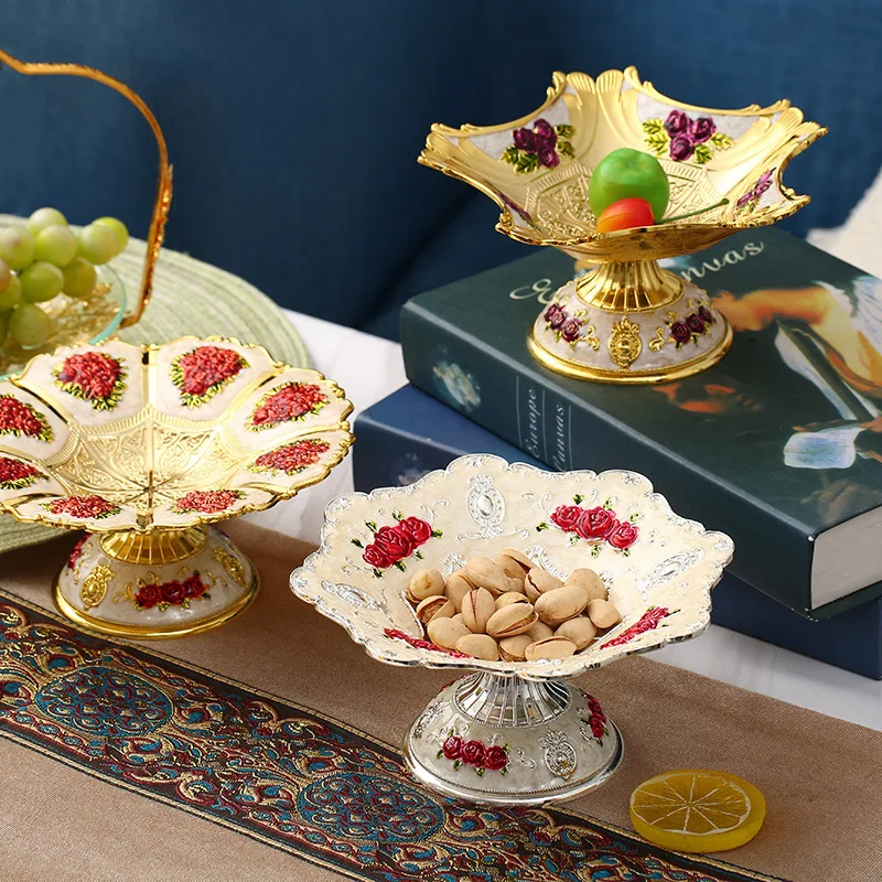 Creative family fruit tray living room tea set multi function KTV fruit tray high end snack candy dish
Creative family fruit tray living room tea set multi function KTV fruit tray high end snack candy dish