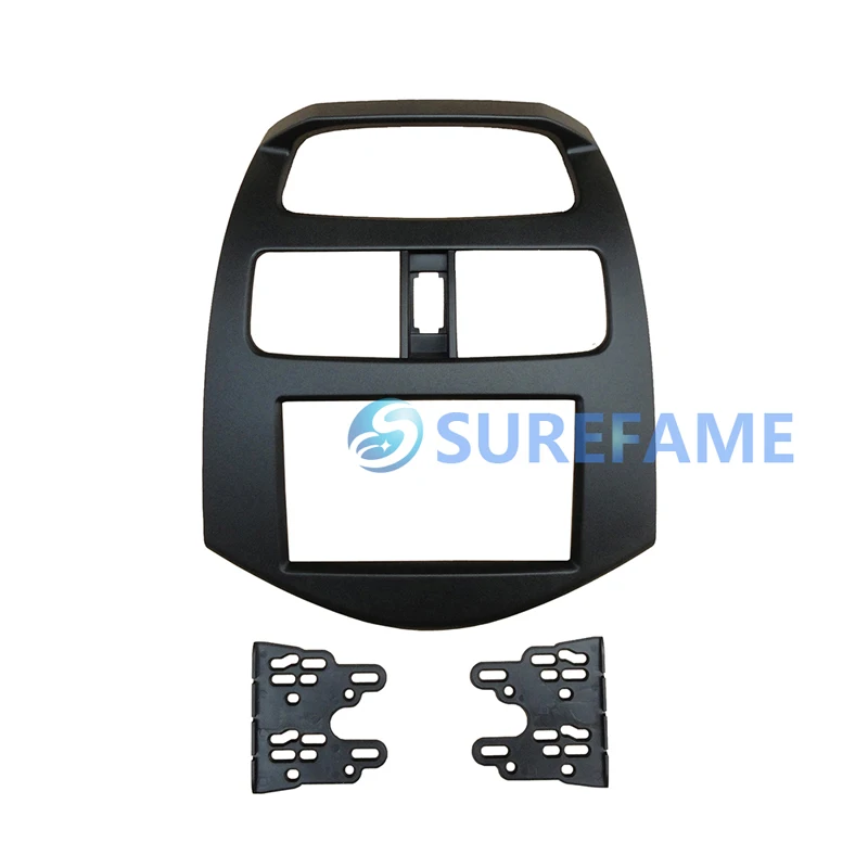 2Din Автомобильная Радио Стерео рамка для Chevrolet Spark Beat Daewoo Matiz 2010 + DVD панель передняя
