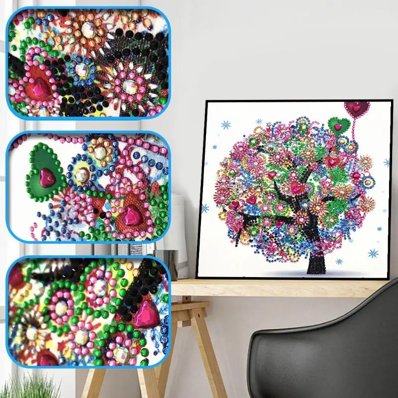 Tree 5D Special Shaped Diamond Painting Embroidery Needlework Rhinestone Crystal Cross Craft Stitch Kit DIY
Tree 5D Special Shaped Diamond Painting Embroidery Needlework Rhinestone Crystal Cross Craft Stitch Kit DIY