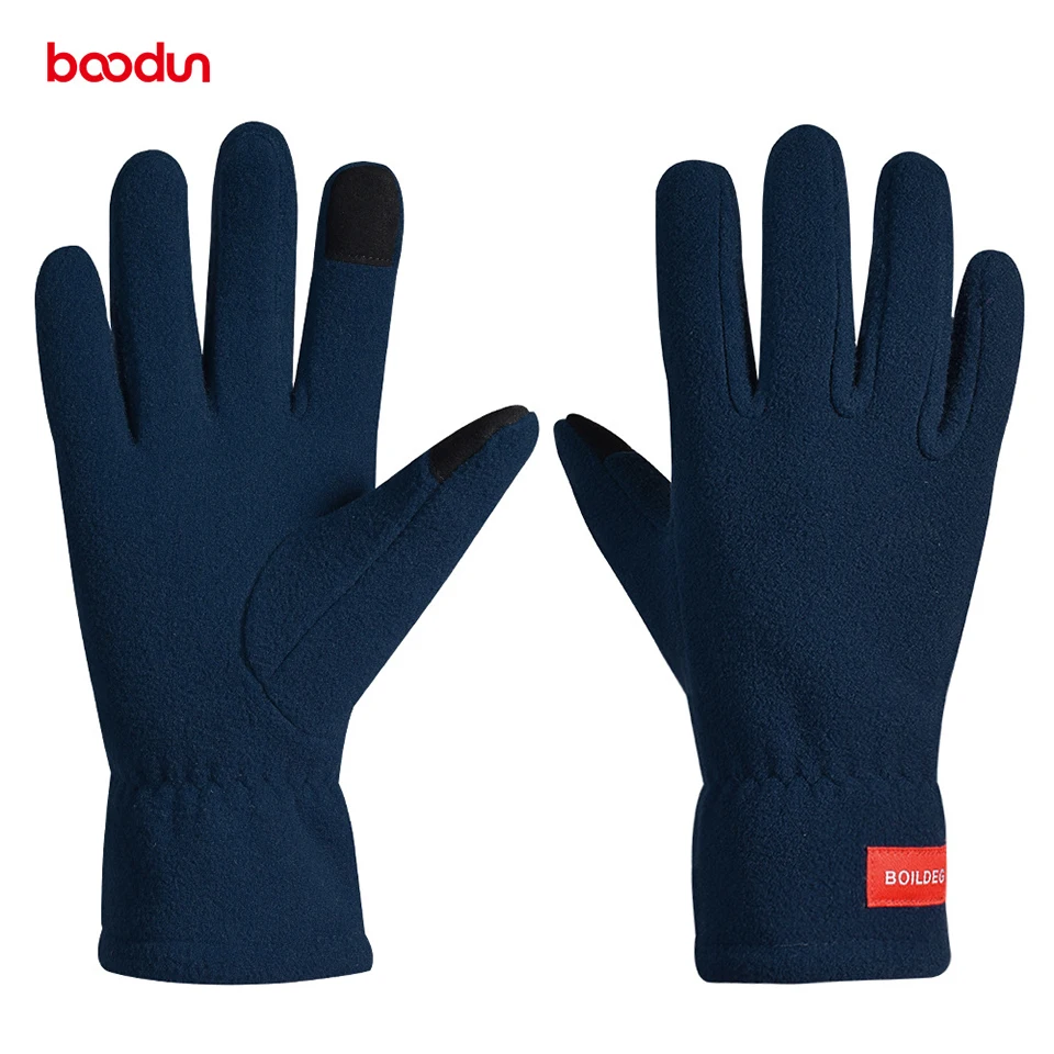 Boodun теплые зимние велосипедные перчатки с сенсорным экраном для мужчин и женщин |