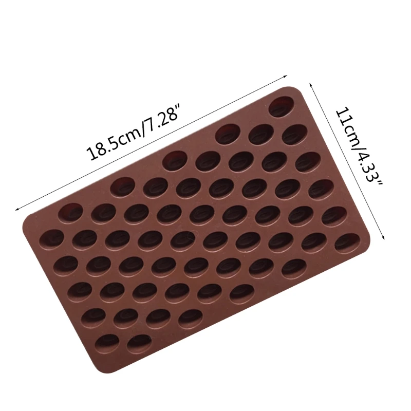 Silicone Mold Mini Coffee Beans Chocolate Candy Candy Mold Handmade Cake 87HA
Silicone Mold Mini Coffee Beans Chocolate Candy Candy Mold Handmade Cake 87HA