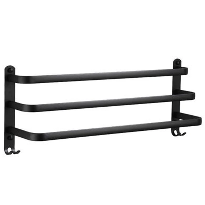 Towel Rack Wall-Mounted 30 Cm Towel Rack Bathroom Aluminum Black Towel Bar Rail Frosted Black Towel Rack
Towel Rack Wall-Mounted 30 Cm Towel Rack Bathroom Aluminum Black Towel Bar Rail Frosted Black Towel Rack