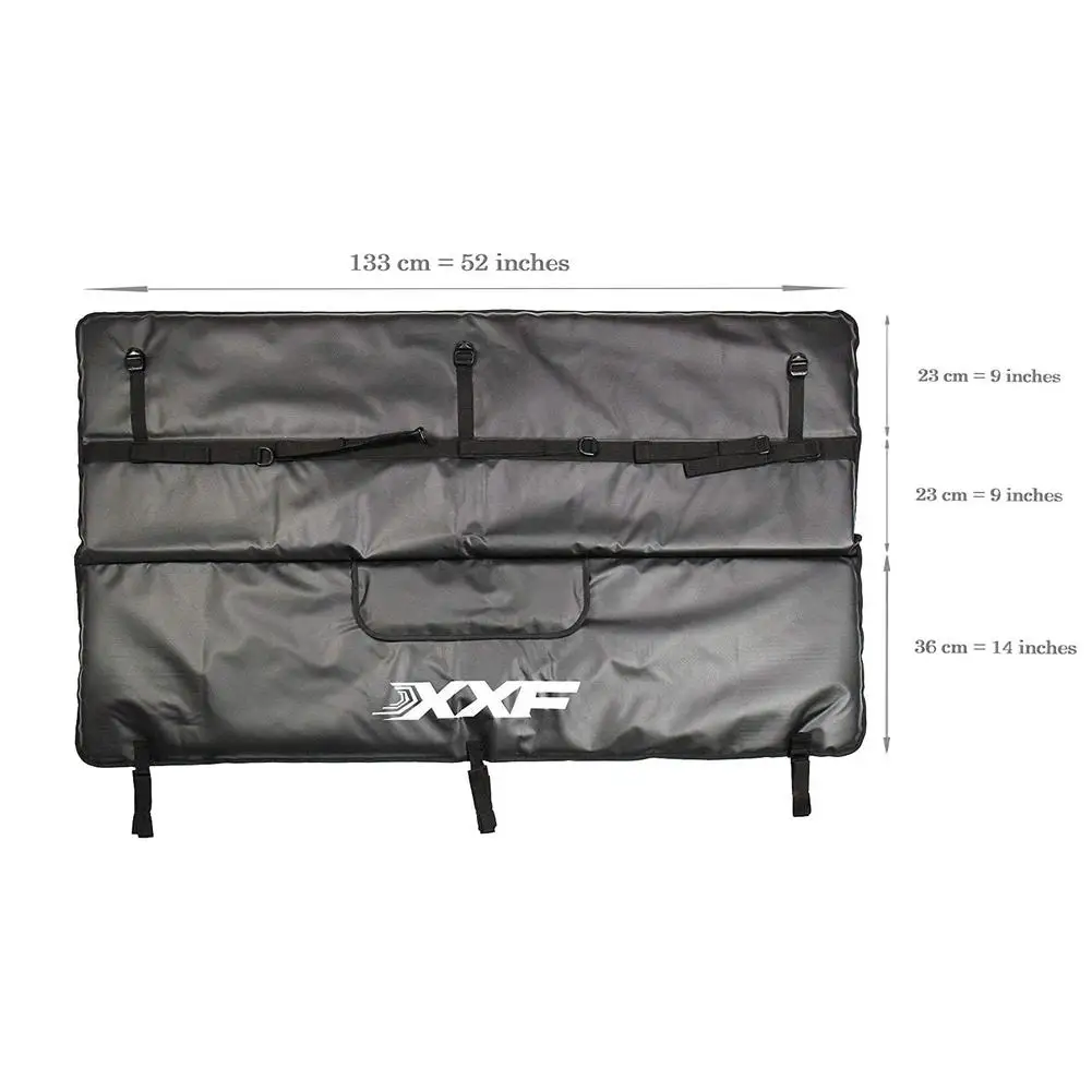 Truck Tailgate Pad Transporting 5 Bikes With Secure Bike Straps Bicycles Rear Fixed Protective Tail Cushion 52.36 * 32.28In
Truck Tailgate Pad Transporting 5 Bikes With Secure Bike Straps Bicycles Rear Fixed Protective Tail Cushion 52.36 * 32.28In