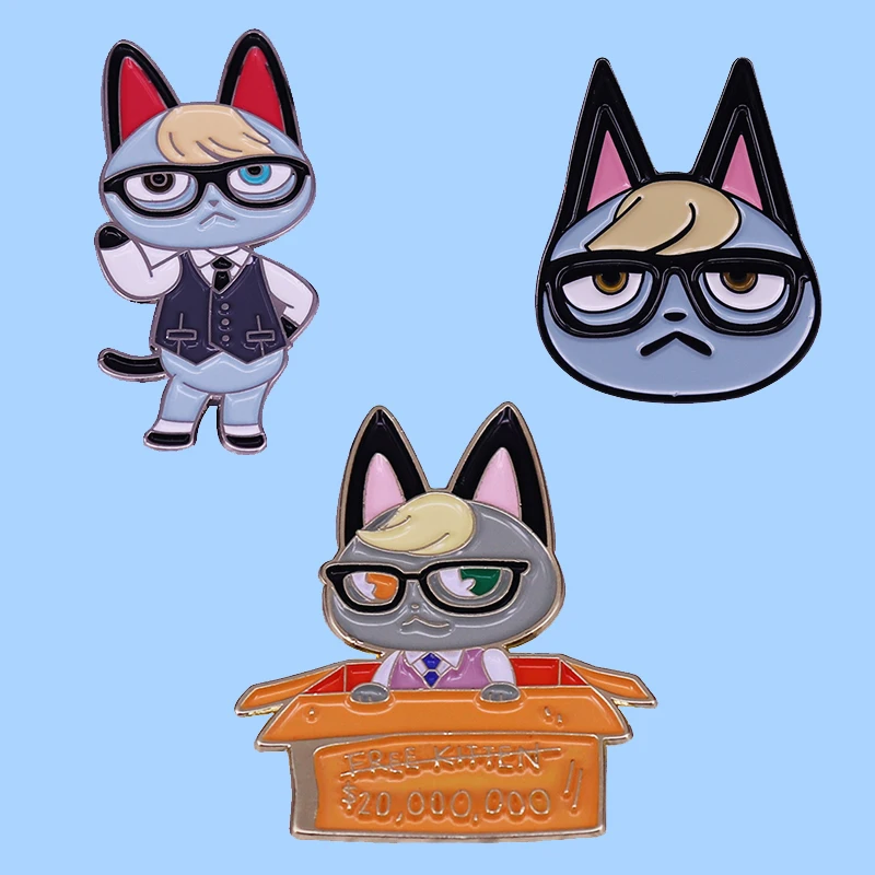 Villager New Horizons Raymond Cartoon Game Enamel Brooch Pins Badge Lapel Pins Brooches Alloy Metal Fashion Jewelry Accessories
Villager New Horizons Raymond Cartoon Game Enamel Brooch Pins Badge Lapel Pins Brooches Alloy Metal Fashion Jewelry Accessories