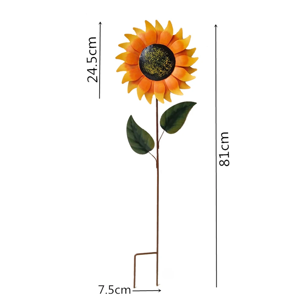 New Sunflower Wind Spinners Dual Spinning Flower Garden Stake Windmill Colorful Patio Lawn Decoration Windmill Outdoor Decor
New Sunflower Wind Spinners Dual Spinning Flower Garden Stake Windmill Colorful Patio Lawn Decoration Windmill Outdoor Decor