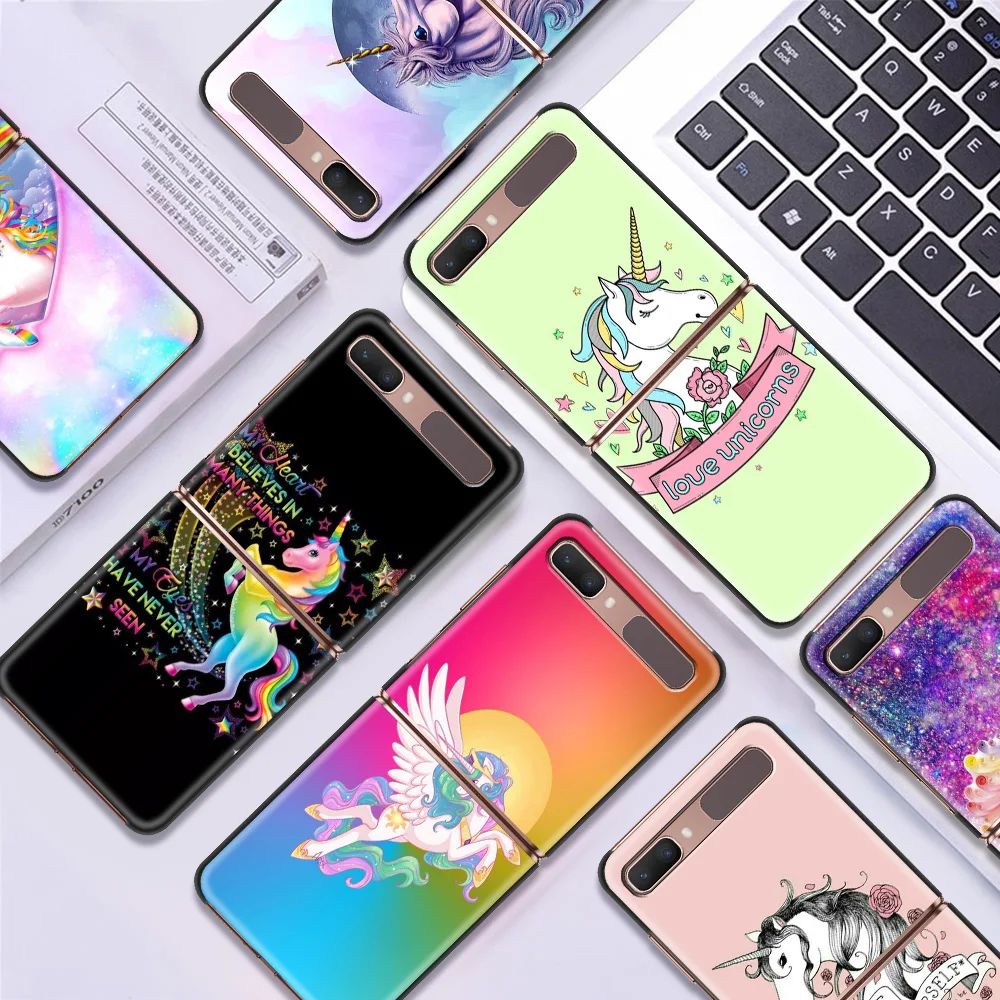 Rainbow Unicorn Smartphone Accessories For Samsung Galaxy Z flip Case Slim Protective Shell Shockproof Hard Cover Coque
Rainbow Unicorn Smartphone Accessories For Samsung Galaxy Z flip Case Slim Protective Shell Shockproof Hard Cover Coque