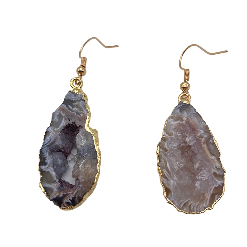 Stainless Steel Metal Natural Stone Earrings Cute Style Mini Size Crystal Earring Jewelry for Young Lady Girls
Stainless Steel Metal Natural Stone Earrings Cute Style Mini Size Crystal Earring Jewelry for Young Lady Girls