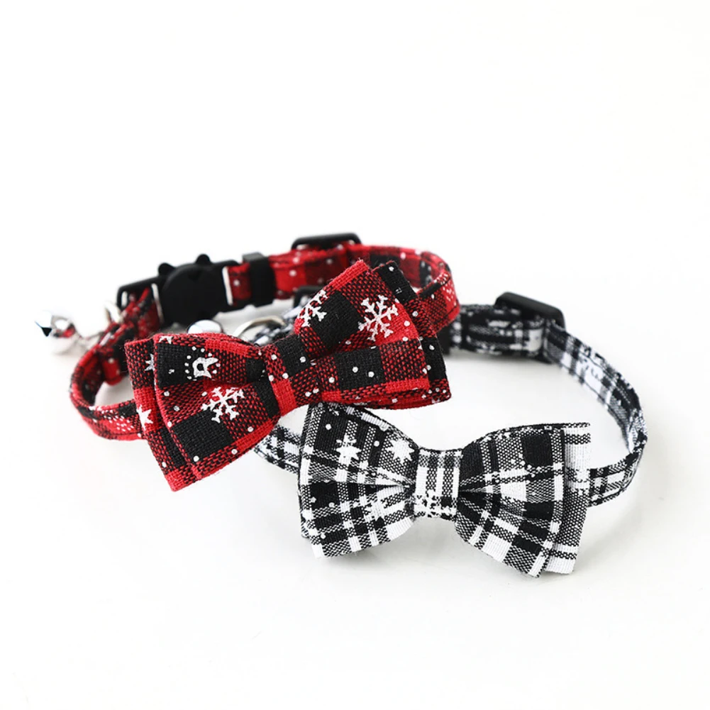 2021 Christmas Series Pet Collar With Bell Snowflake Bow Dog Collar Adjustable Neck Strap Cat Bow Tie Christmas Party Pet Decor
2021 Christmas Series Pet Collar With Bell Snowflake Bow Dog Collar Adjustable Neck Strap Cat Bow Tie Christmas Party Pet Decor