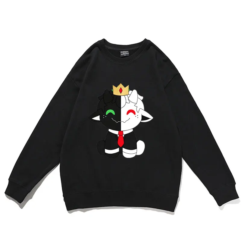 Пуловер Ranboo Dreamwastaken с принтом Merch, свитшот с принтом улыбки для мужчин и женщин, модные пуловеры, свободный Спортивный костюм унисекс с кругл...
Пуловер Ranboo Dreamwastaken с принтом Merch, свитшот с принтом улыбки для мужчин и женщин, модные пуловеры, свободный Спортивный костюм унисекс с кругл...